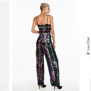 Express Pants - Sequin Jumpsuit Express Pants - Sequin Jumpsuit